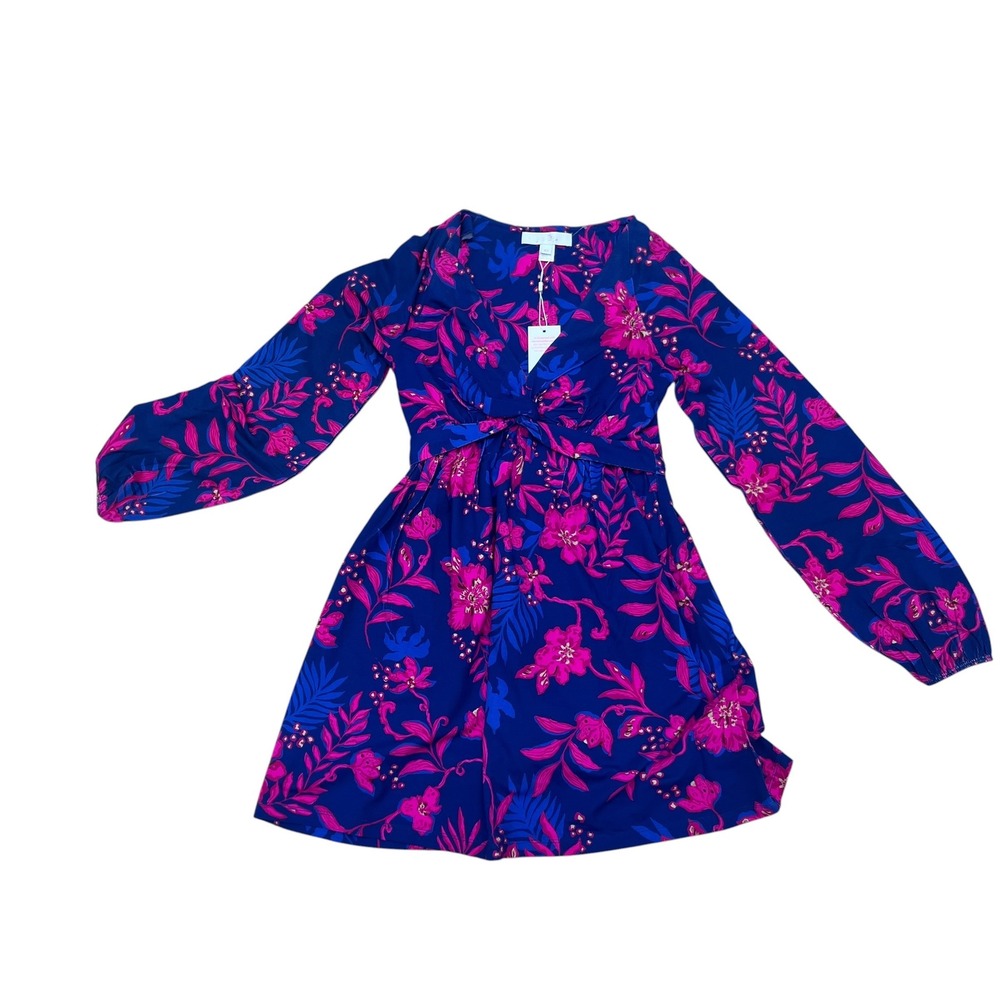 Lilly Pulitzer Loralei Skirted Romper Never Ending Summer Floral XS NEW - Picture 6 of 7